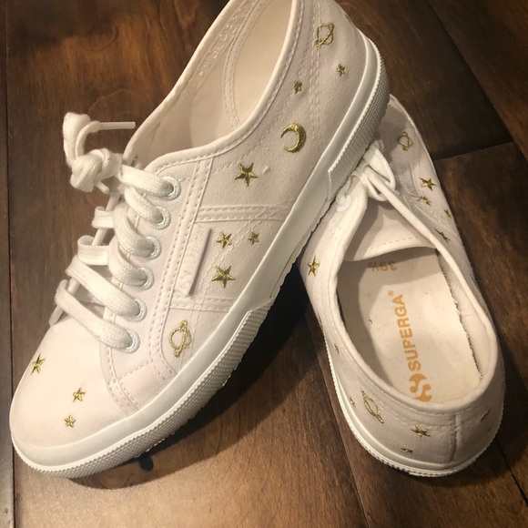 SUPERGA 2750 EMBCOTTON Sneaker in Stars ✨ NWOT - Picture 10 of 16